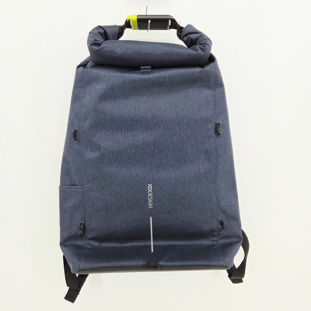 XD Design Urban Lite Anti-Theft Backpack‎ Blue Roll Top Laptop Travel Bag NWT